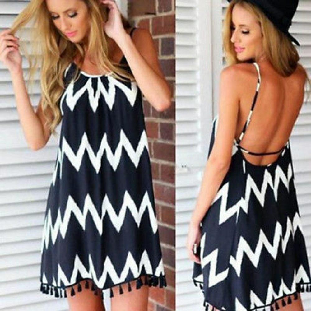 ✨Azalea Tassel slip dress